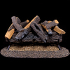 Duluth Forge Vented Natural Gas Fireplace Log Set - 30 In., 65,000 Btu, Match L FNVL30-1